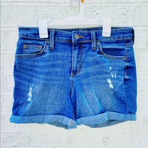 Target bought jean shorts.